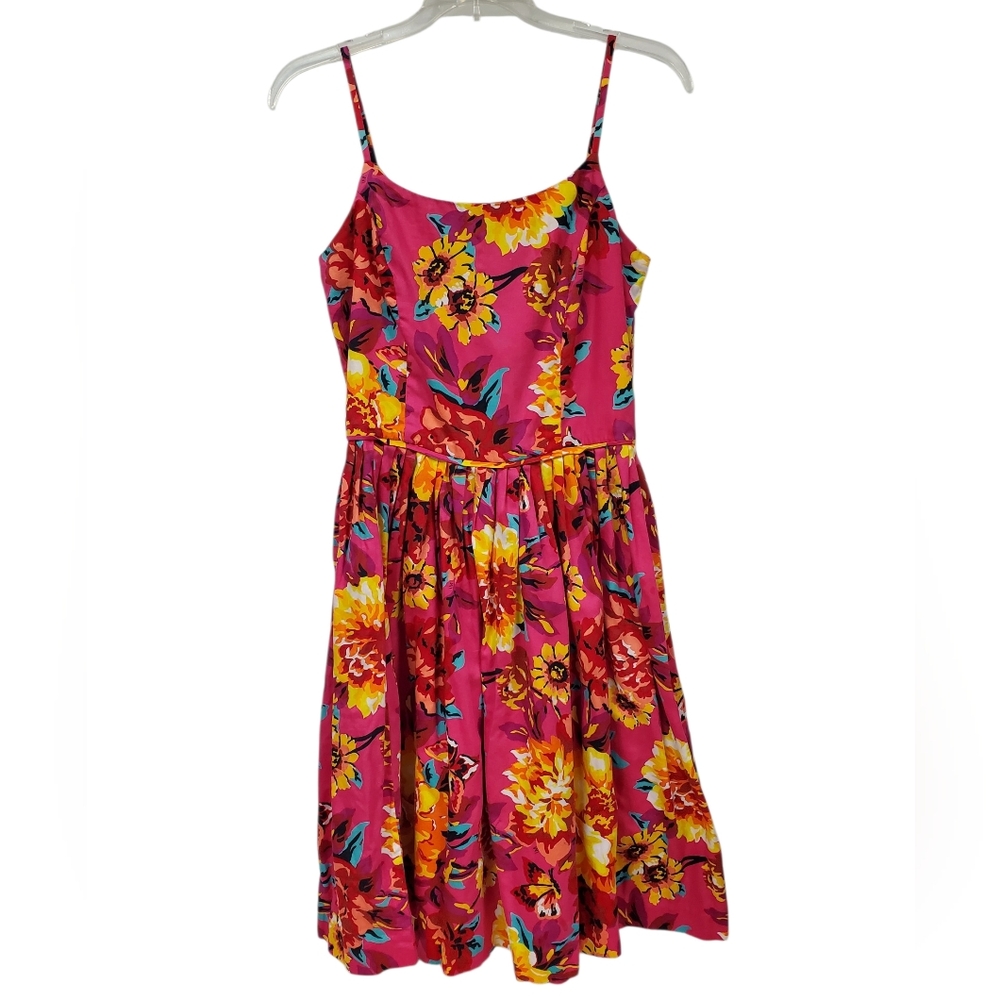 Isaac Mizrahi For Target Floral Dress M Romantic Cottagecore Whimsygoth Derby